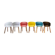 Plastic Chair PP (6 Chairs) LKD8116PCBD | LEUKHOME