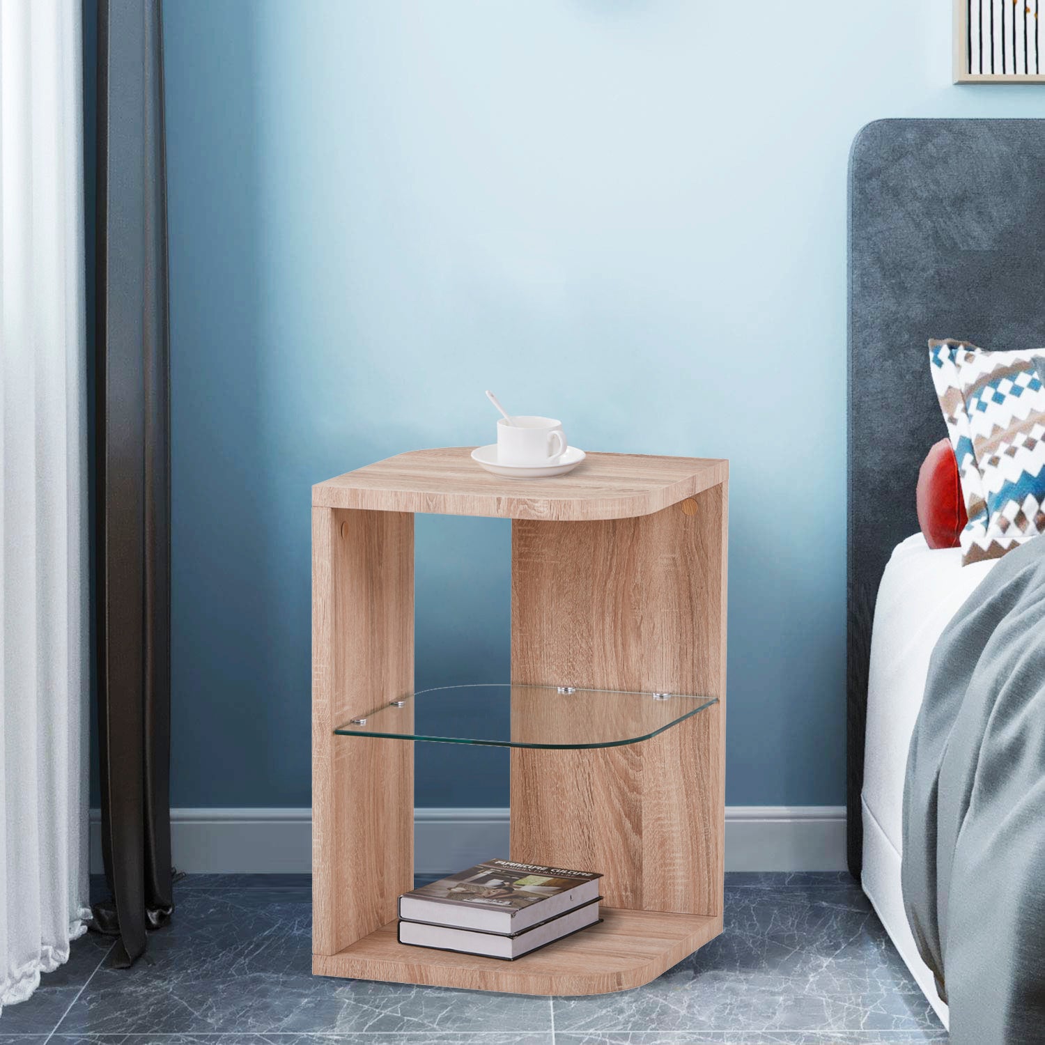 Side Table Wooden LKL066STAWS | FONDHOUSE