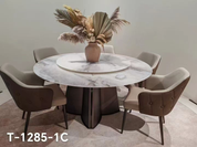 Dining Table Circle Artificial Stone T-1282-1C | FONDHOUSE