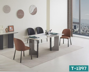 Dining Table Rectangular Artificial Stone T-1397 | FONDHOUSE