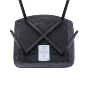 Dining Chairs Set of 4 Velvet/Grey AWS125UK | LEUKHOUSE