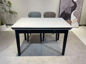 Dining Table Rectangular Glass S-2517Black | FONDHOUSE