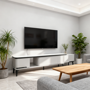 TV Stand Artificial Stone Baking Paint LKL060TSJKN | LEUKHOME