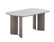 Dining Table Rectangular Glass T-1351 | FONDHOUSE