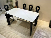 Dining Table Rectangular Glass S2427 | FONDHOUSE