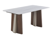 Dining Table Rectangular Artificial Stone T-1379 | FONDHOUSE