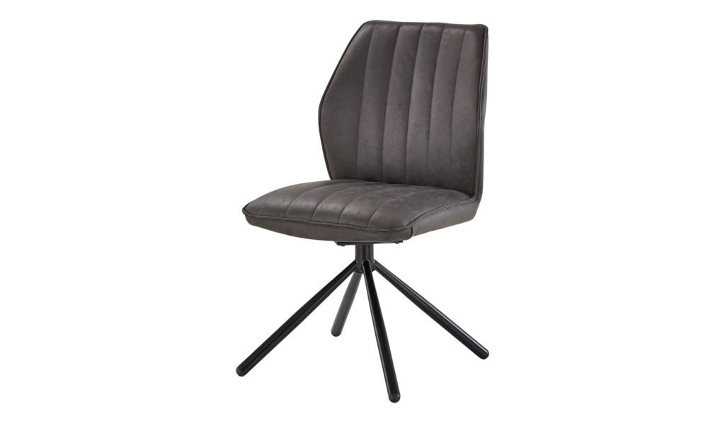 Dining Chair PU with Metal Black Powder Coating Legs HTC0238 | HOMETREE