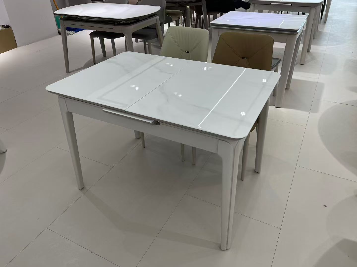 Dining Table Rectangular Glass S2479 | FONDHOUSE