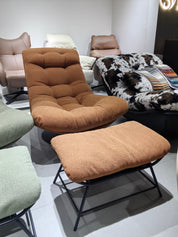 Armchair Orang With Footstool LKX002ACSY | LEUKHOME