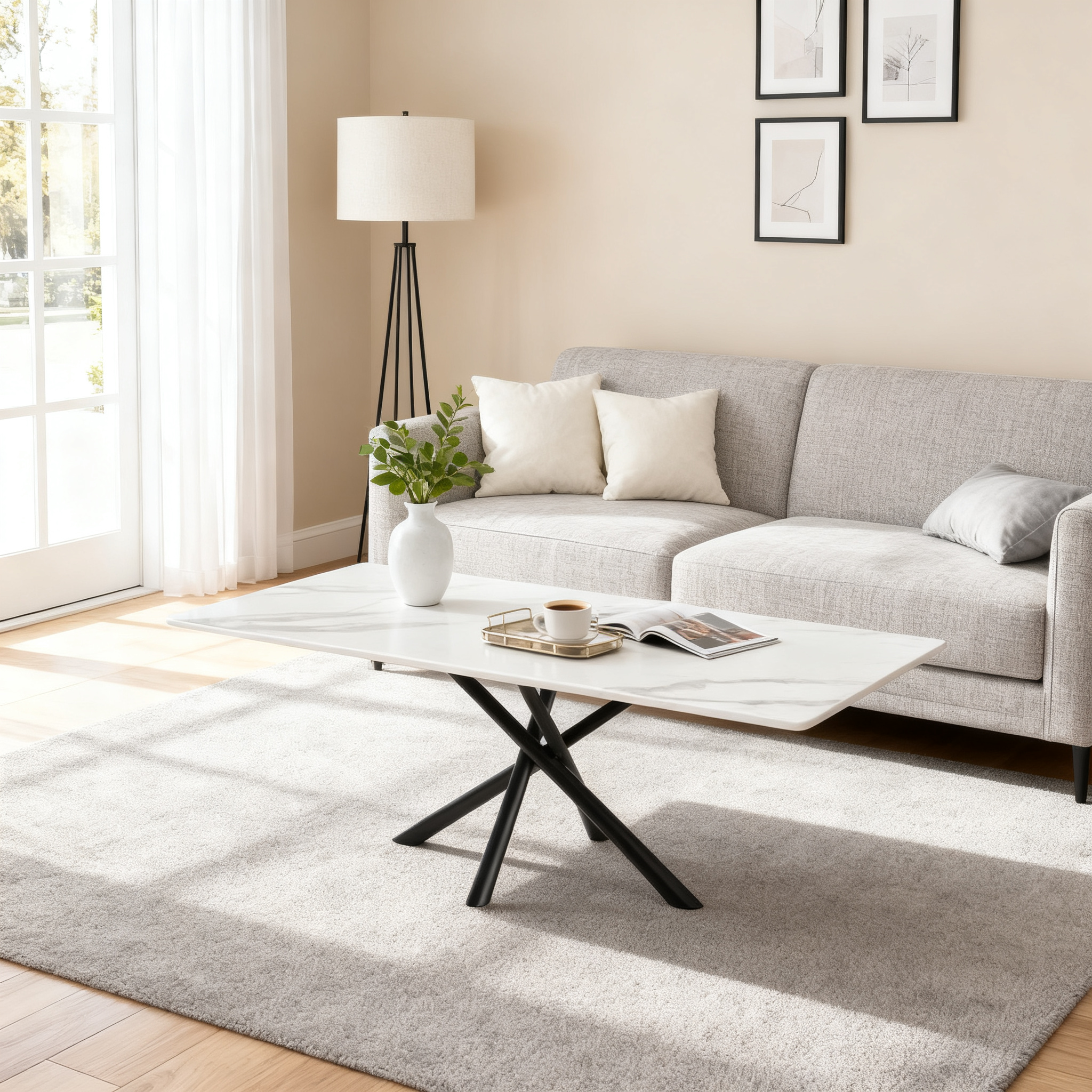 Rectangle Coffee Table LKC262CTAWS | FONDHOUSE