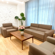 Sofa Set Eco Leather (3+1+1) LKL042SFXC | LEUKHOME