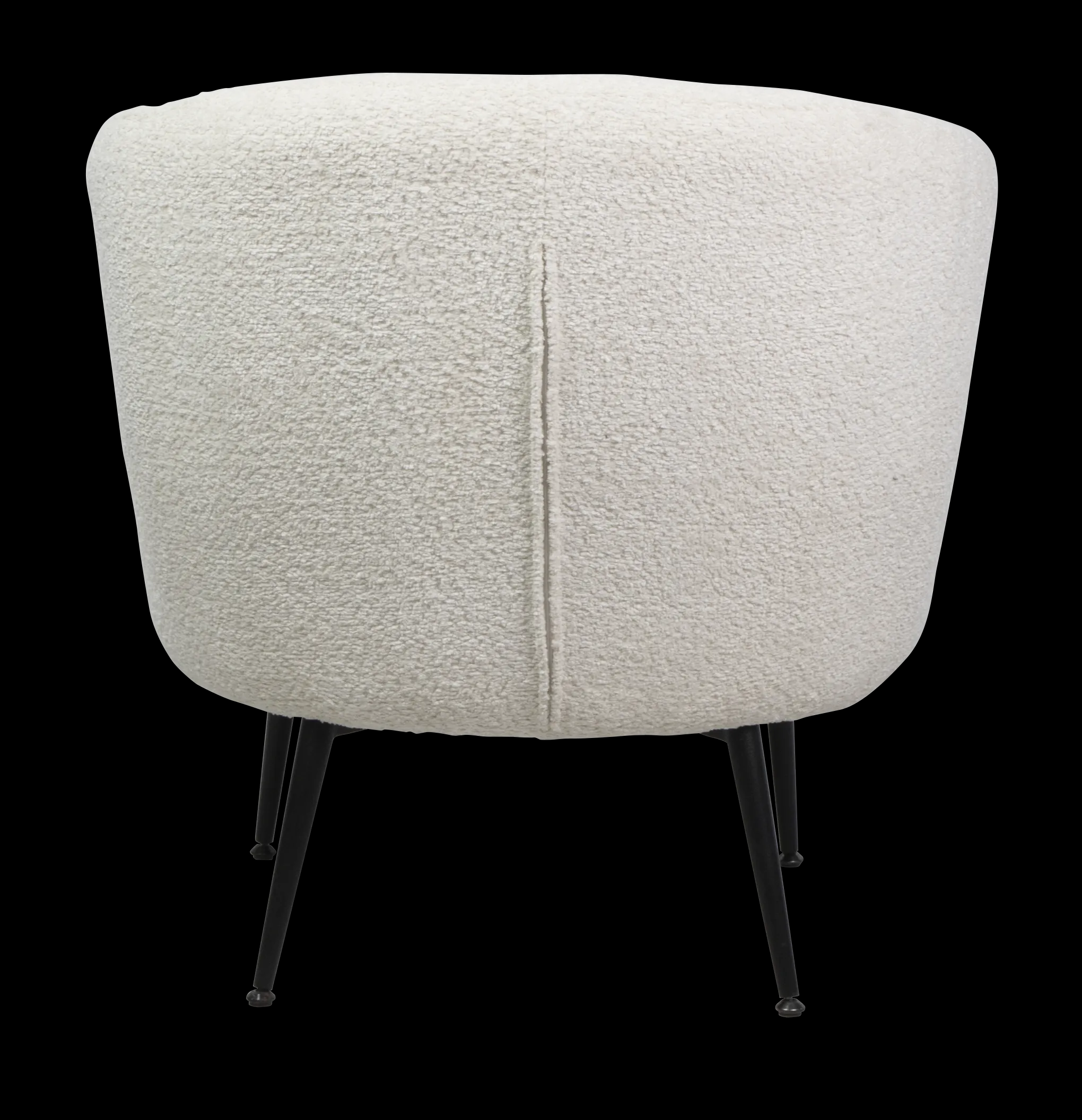 Lounge Chair Fabric with Metal Black Powder Coating Lges HTC0694 | HOMETREE