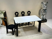 Dining Table Rectangular Glass S2427 | FONDHOUSE