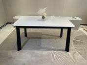 Dining Table Rectangular Glass S2498 | FONDHOUSE