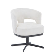 Swivel Chair Spring Cushion Chair HTC818 | LEUKHOME