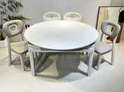 Dining Table Rectangular Glass S2401 | FONDHOUSE