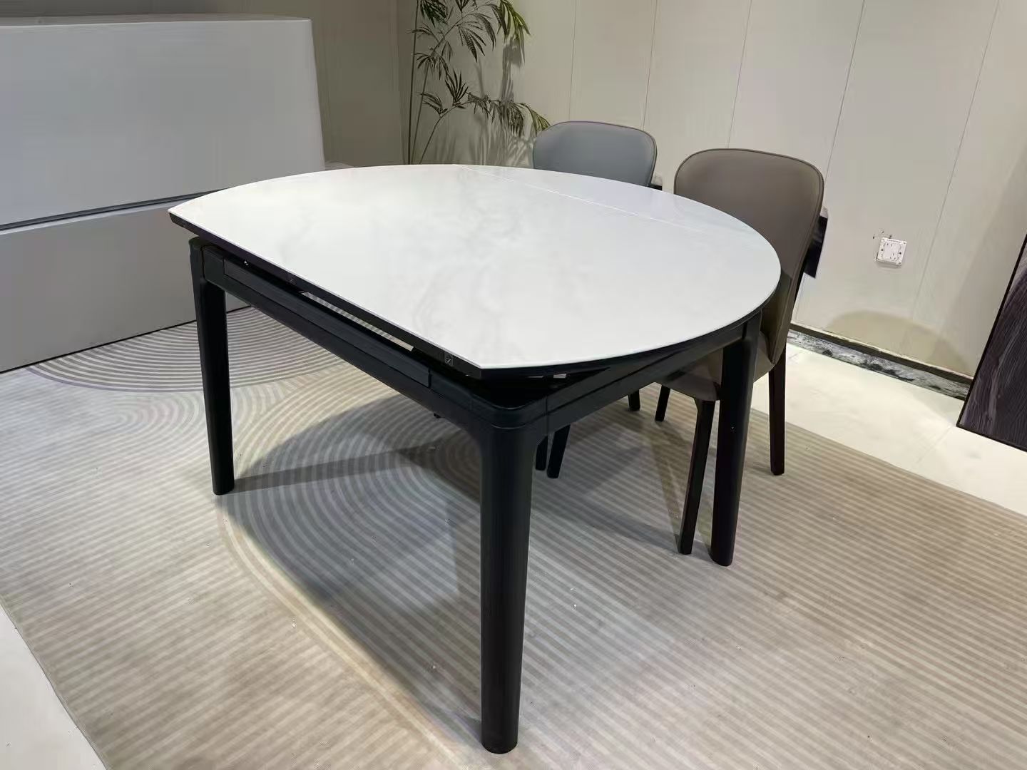 Dining Table Rectangular Glass S2515 | FONDHOUSE