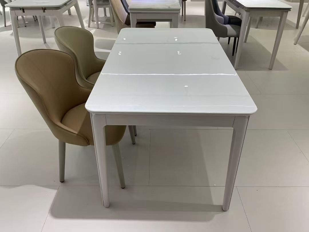 Dining Table Rectangular Glass S2479 | FONDHOUSE