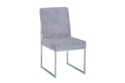 Chromed Dining Chair HTC812 （2 Chairs）| Fondhouse