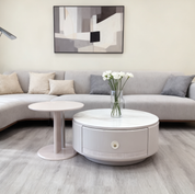 Coffee Table Artificial Stone Baking Paint LKL069CTJKN | LEUKHOME