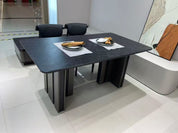 Dining Table Rectangular Glass X05 | FONDHOUSE