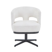 Swivel Chair Spring Cushion Chair HTC818 | LEUKHOME