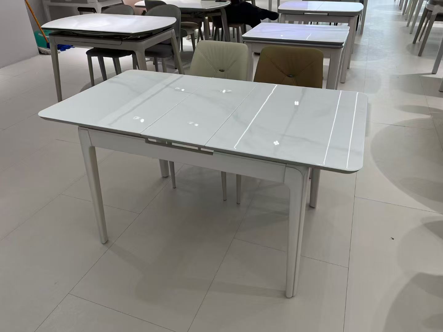 Dining Table Rectangular Glass S2479 | FONDHOUSE