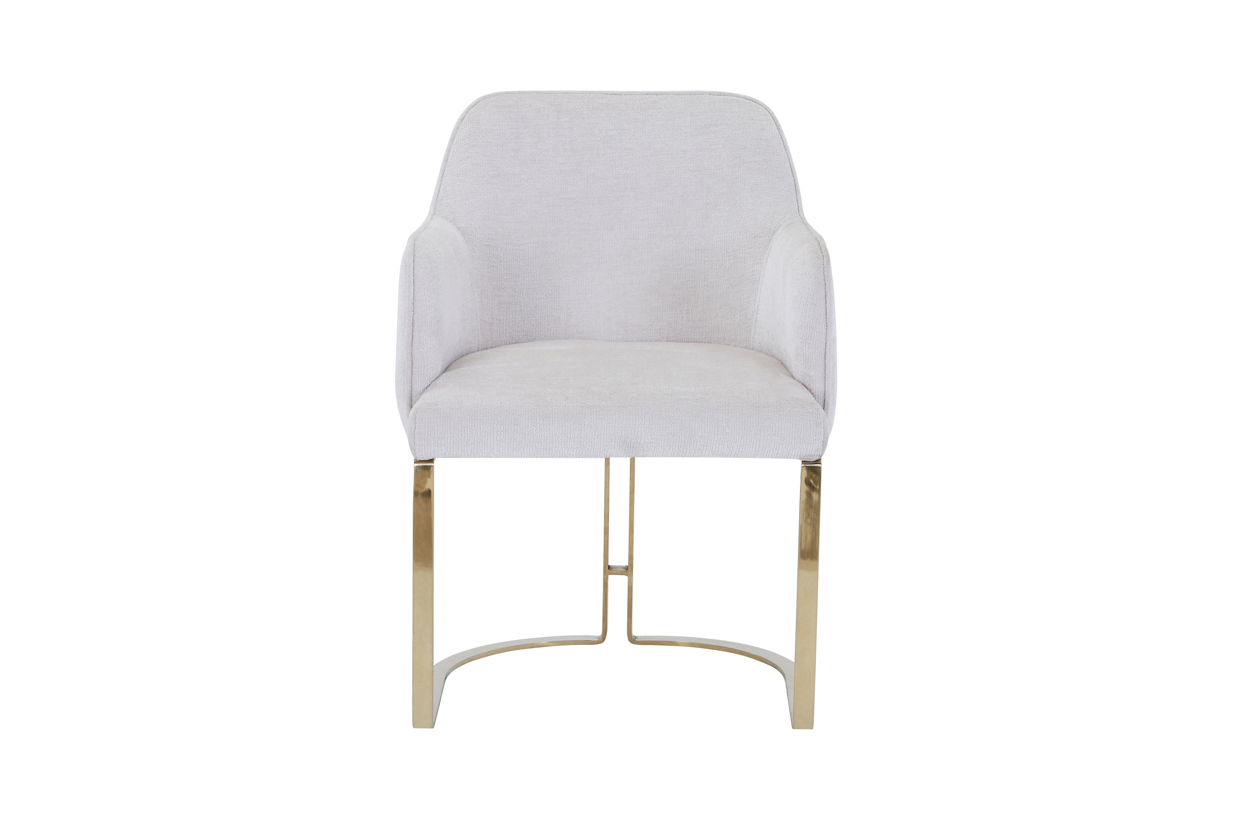 Gold Chromed Dining Chair HTC814 | Fondhouse