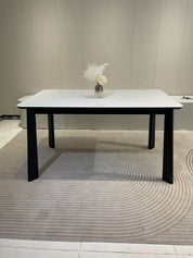 Dining Table Rectangular Glass S2498 | FONDHOUSE