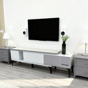 TV Stand Sintered Stone Baking Paint LKL056TSJKN | LEUKHOME
