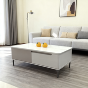 Coffee Table Artificial Stone Baking Paint LKL057CTJKN | LEUKHOME