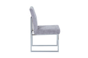 Chromed Dining Chair HTC812 （2 Chairs）| Fondhouse
