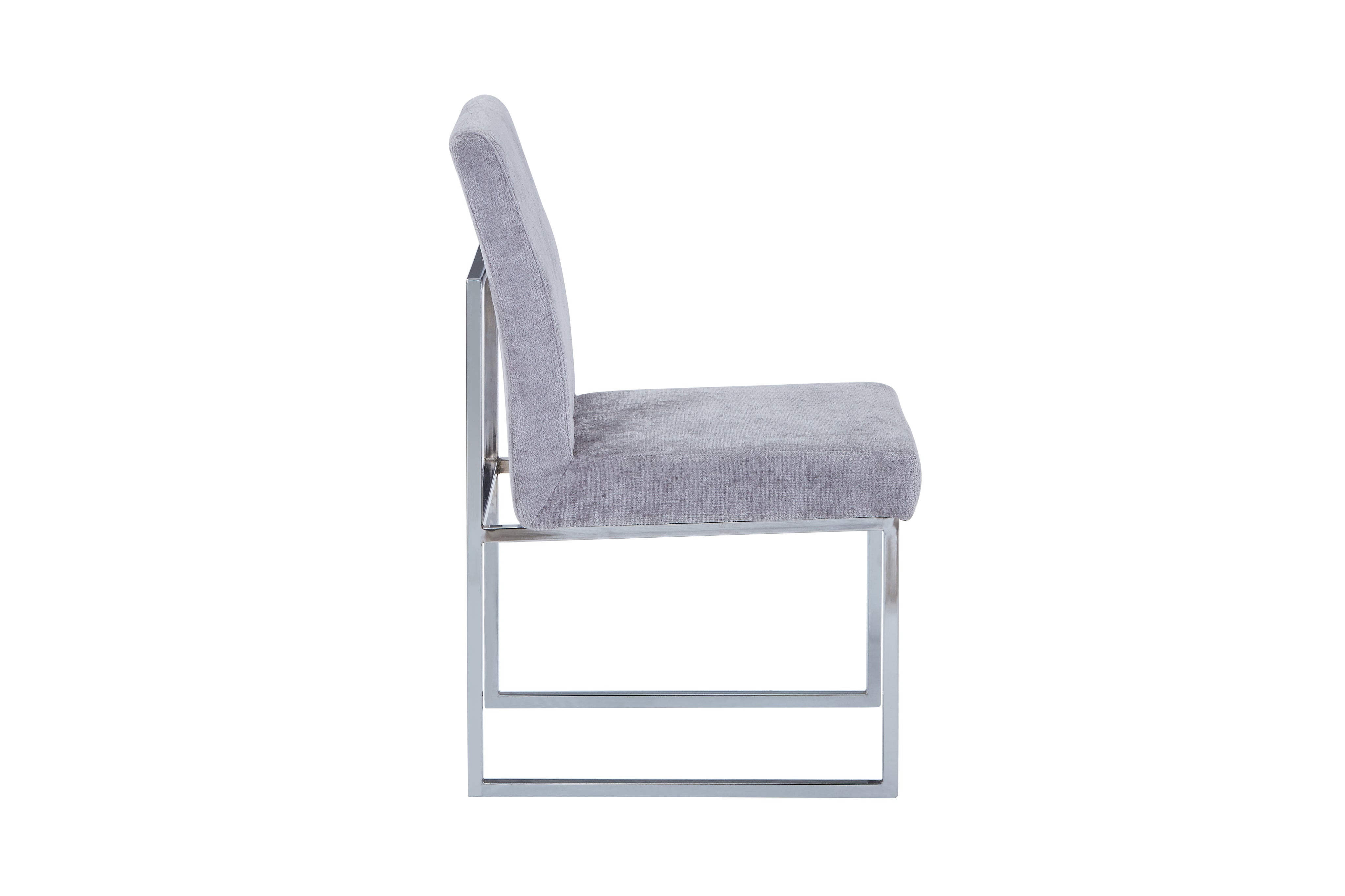 Chromed Dining Chair HTC812 （2 Chairs）| Fondhouse