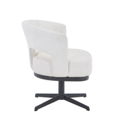 Swivel Chair Spring Cushion Chair HTC818 | LEUKHOME