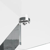 Glass Dining Table Set for 4, 47 Inches Kitchen Table Set,5 Piece Rectangular Table and PU Leather Chairs for Dining Room CA | LEUKHOUSE