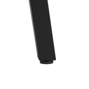 Table Salle à Manger 180 cm, Table en Bois, Structure Métallique, pour 4-8 Personnes, Gris et Noir  AWS2071FR | LEUKHOUSE