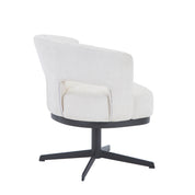 Swivel Chair Spring Cushion Chair HTC818 | LEUKHOME