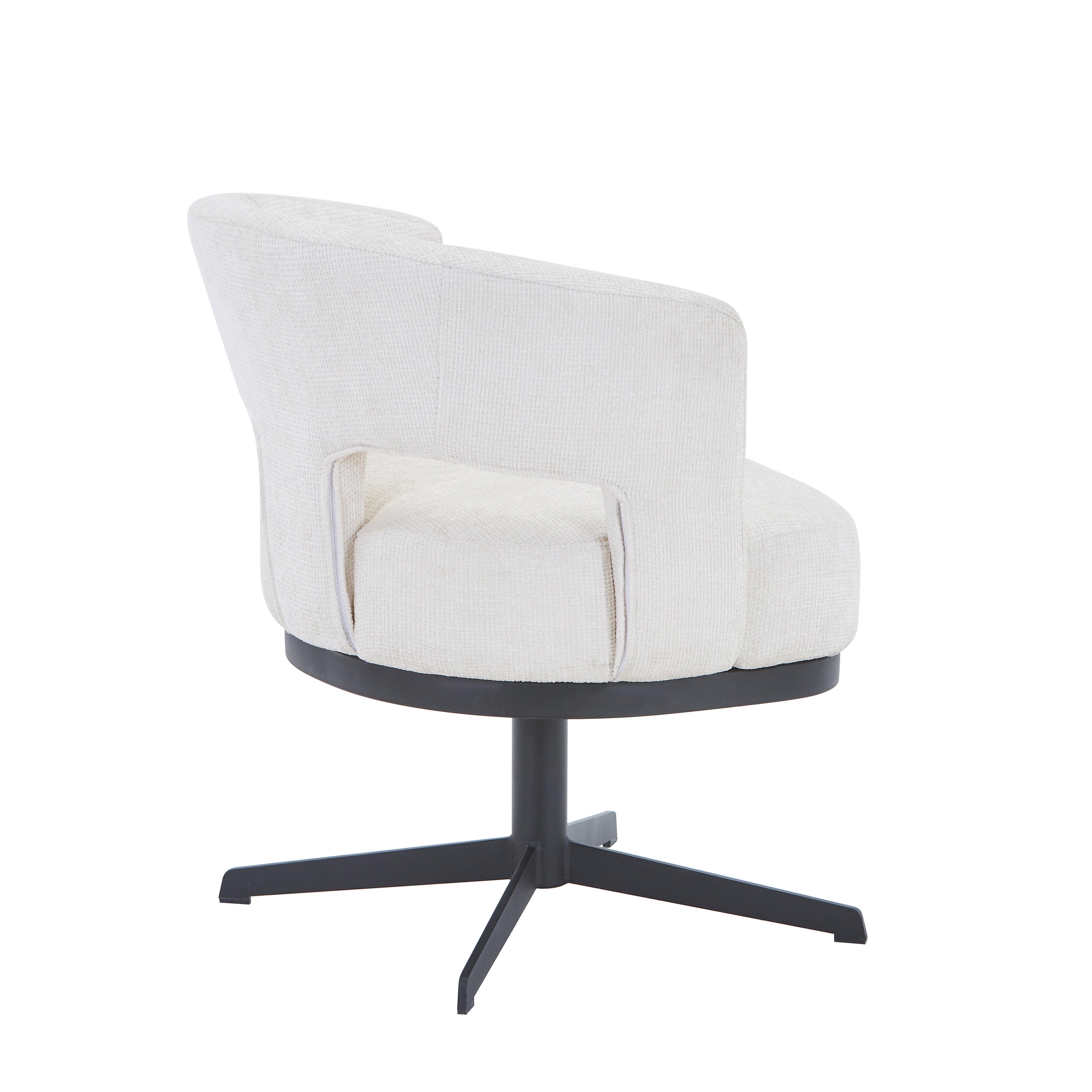 Swivel Chair Spring Cushion Chair HTC818 | LEUKHOME