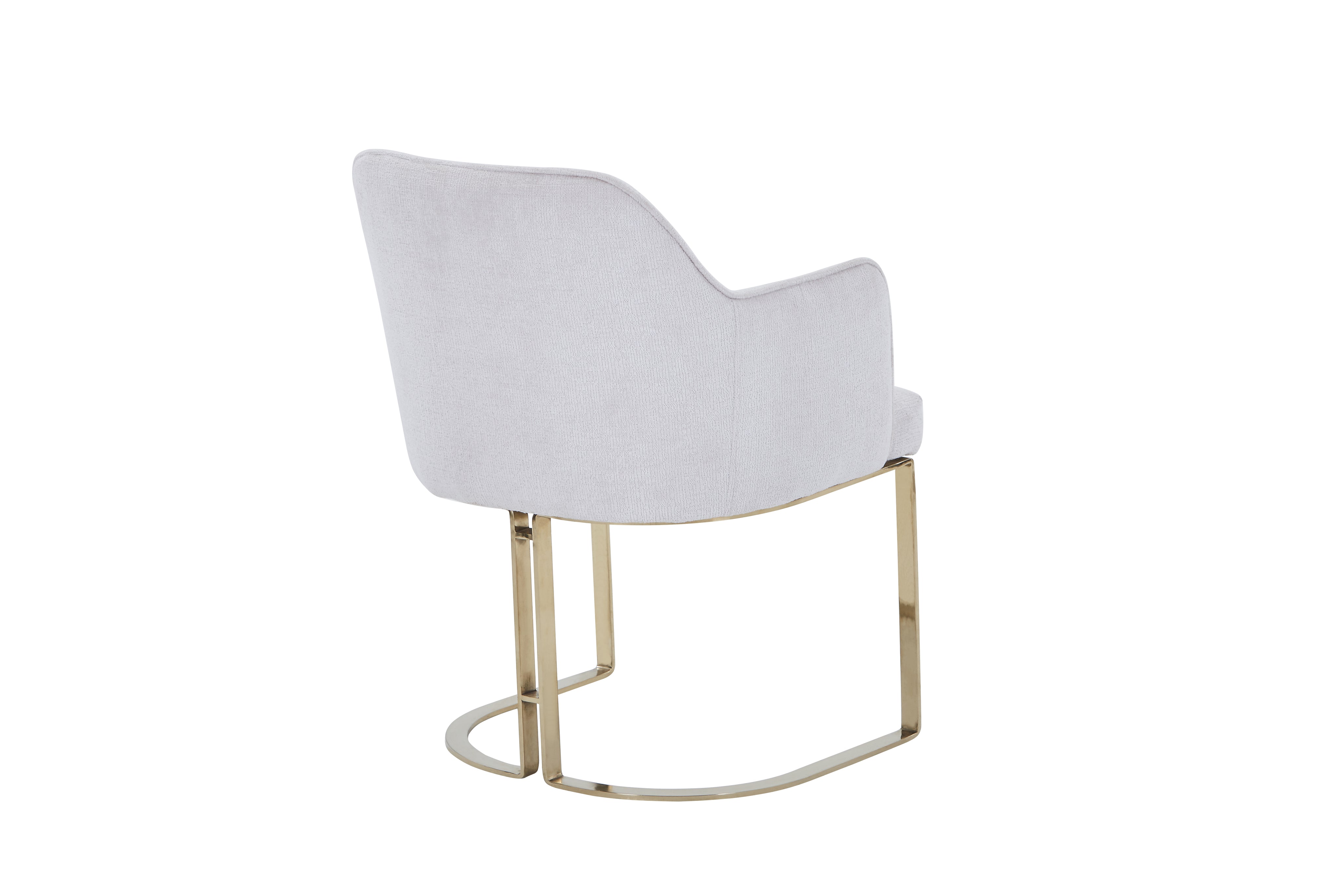 Gold Chromed Dining Chair HTC814 | Fondhouse