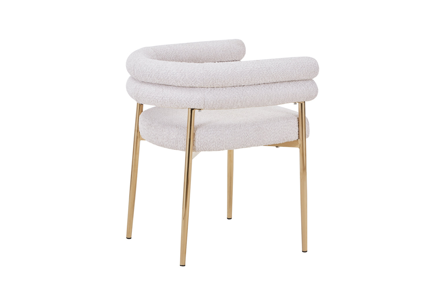 Gold Chromed Dining Chair HT04（2 Chairs） | Fondhouse