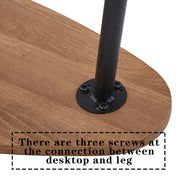 Table Gigognes Scandinave Lot de 2 Tables Basse pour Salon, Marron 2 Pièces AWS0731FR | LEUKHOUSE