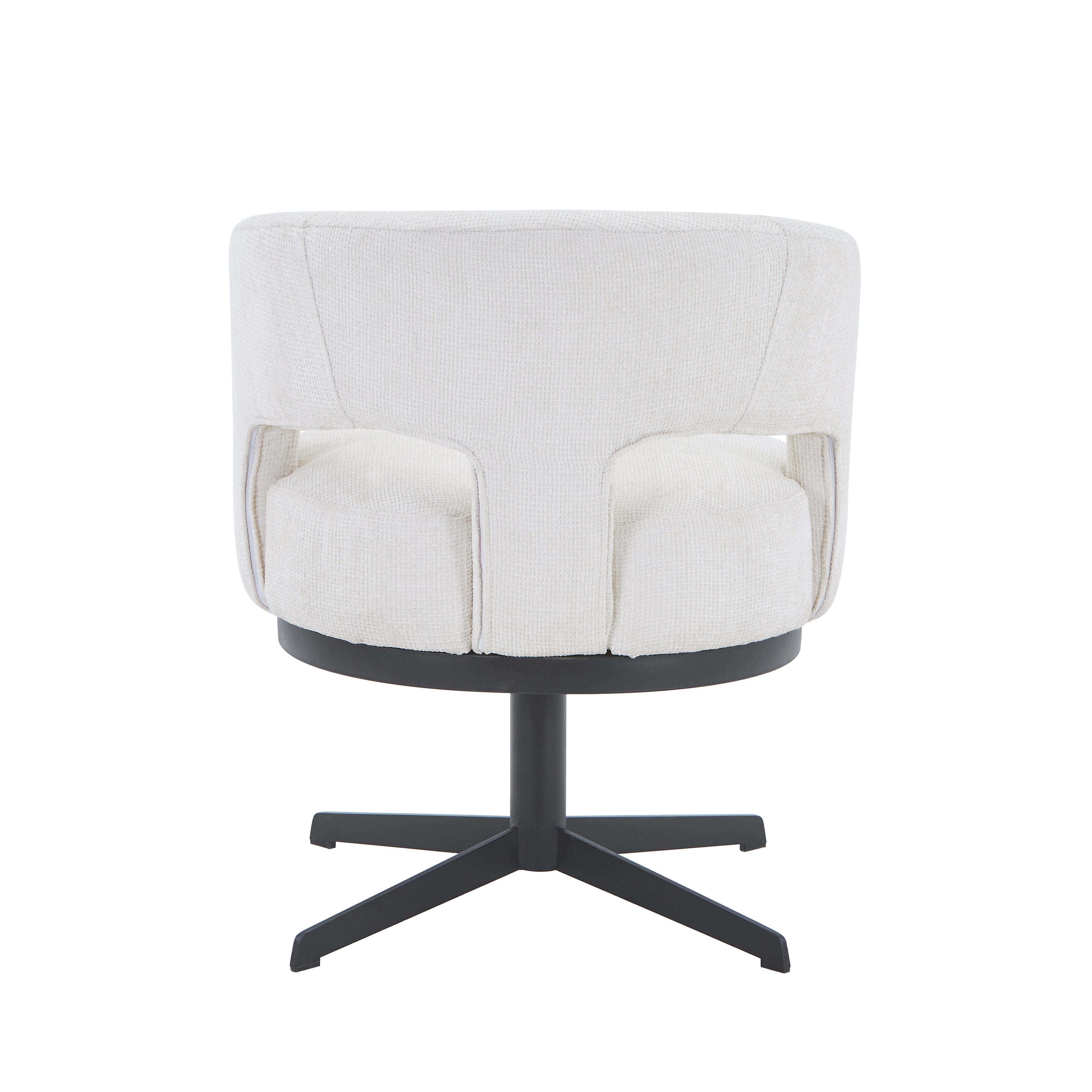 Swivel Chair Spring Cushion Chair HTC818 | LEUKHOME