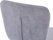 Round Tempered Glass Dining Table Set for 4 with 4 Velvet Chairs (Black Table with Grey Chairs) US | LEUKHOUSE