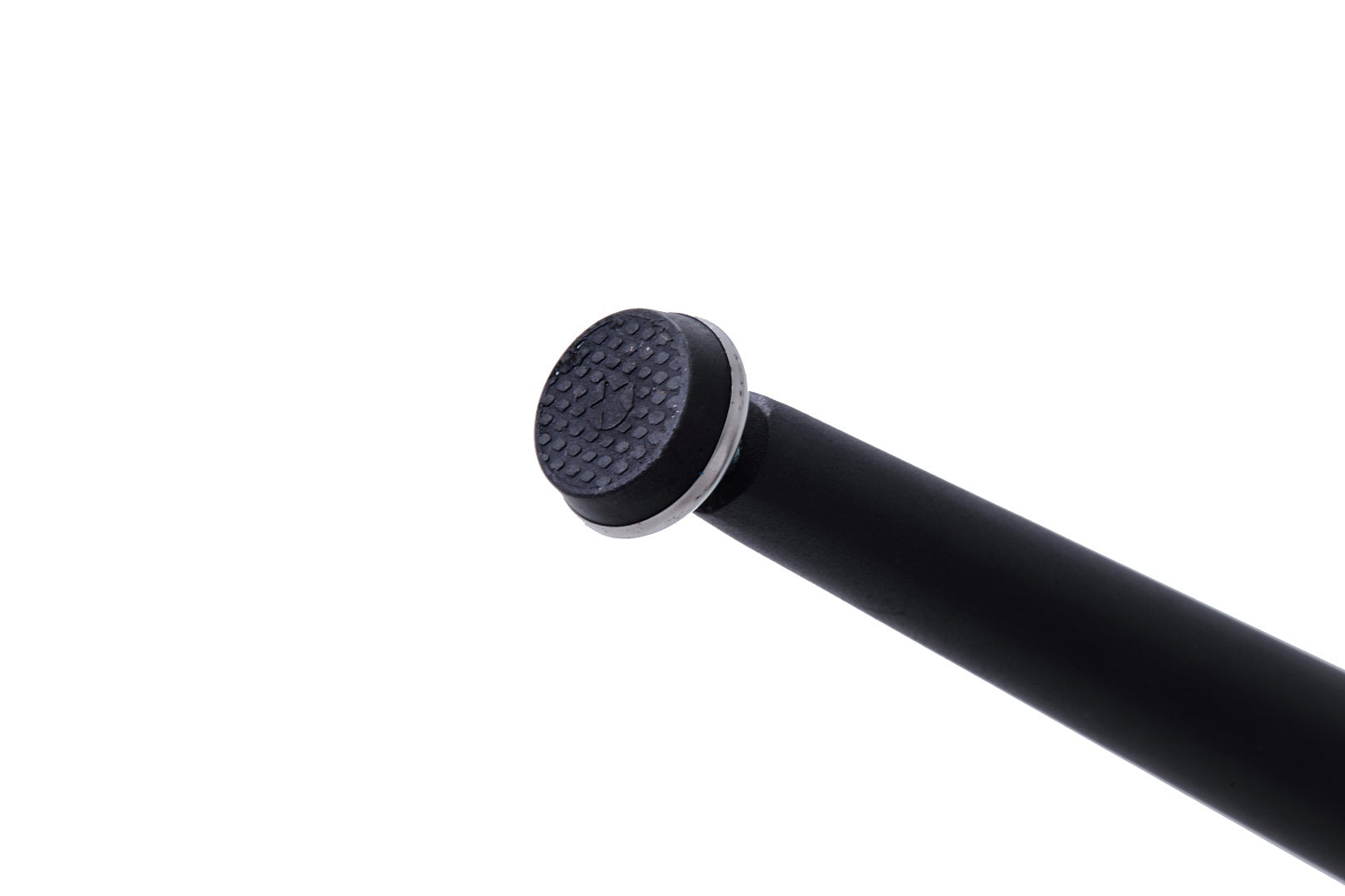 Round Dining Table 90x90cm Glass/Black AWS062UK | LEUKHOUSE