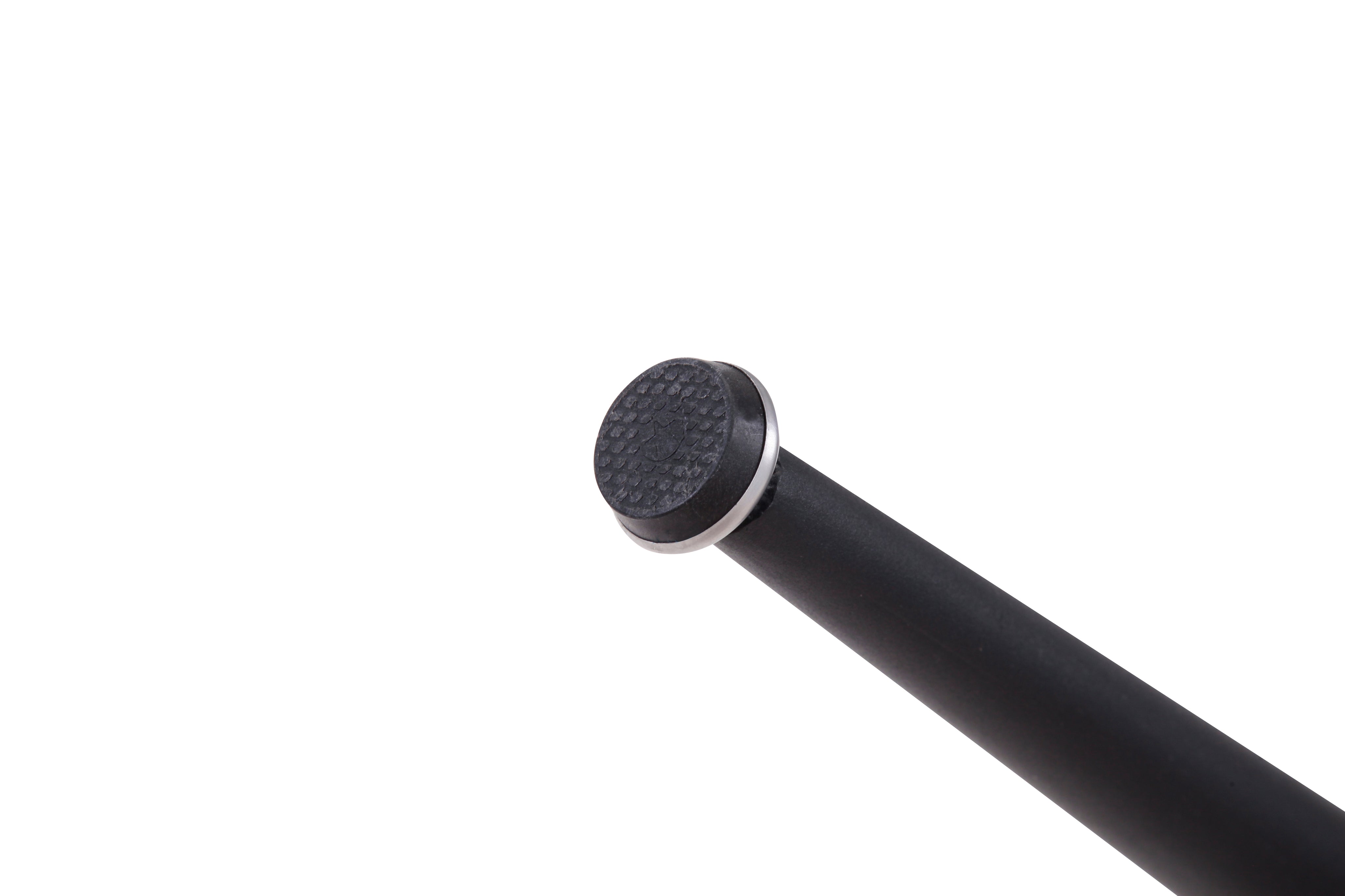 Round Dining Table 90x90cm Grey/Black AWS112UK | LEUKHOUSE