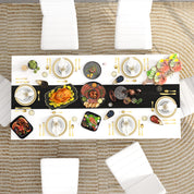 Rectangular Dining Table, Large Wooden Dining Table, 63 Inches Farmhouse Kitchen Table for Kitchen Dining Room CA | LEUKHOUSE