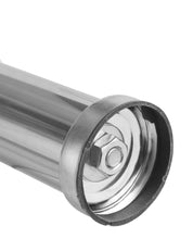 Small Square Glass Coffee Table Clear AWS007UK | LEUKHOUSE