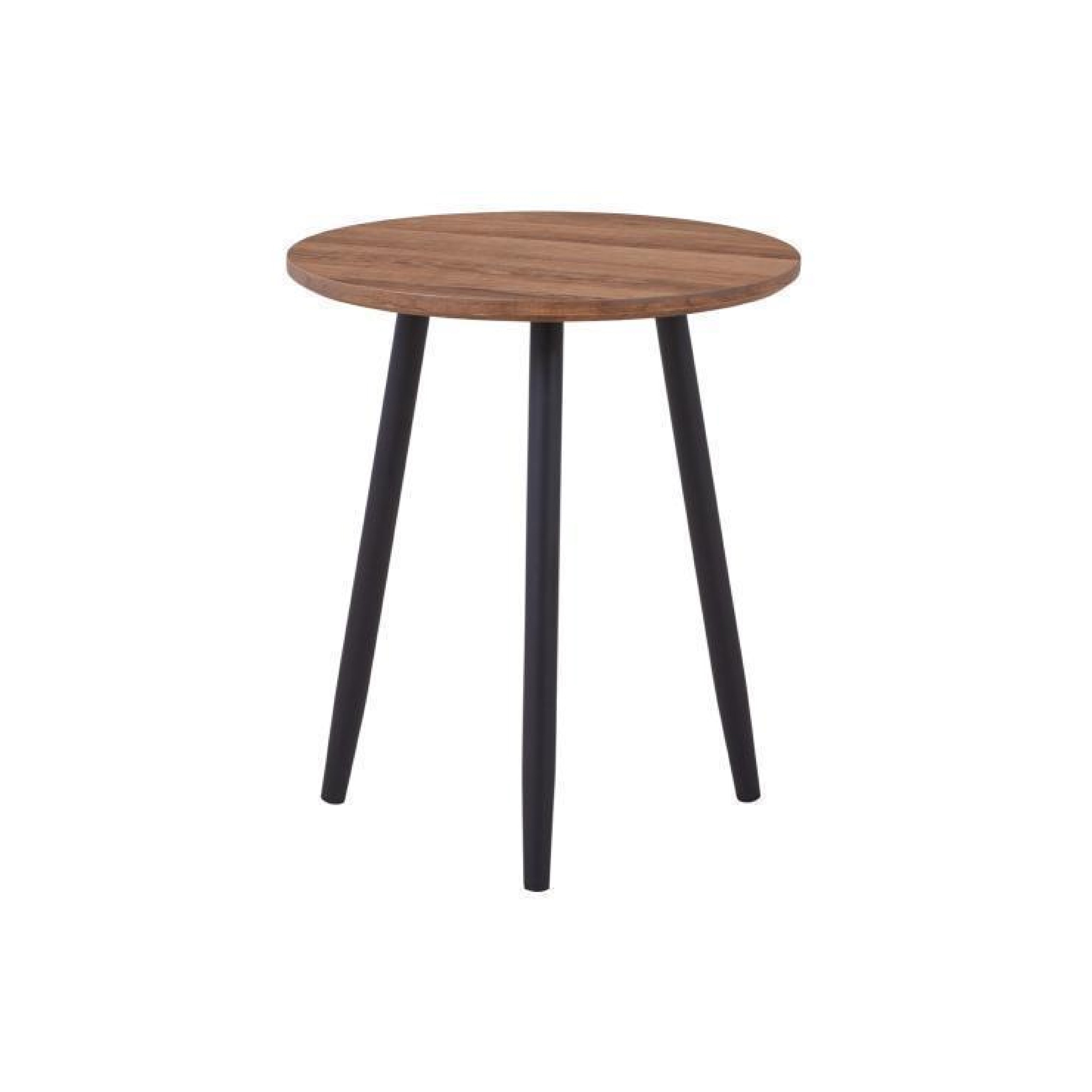 Side Table Wooden Round LKL065STAWS | FONDHOUSE