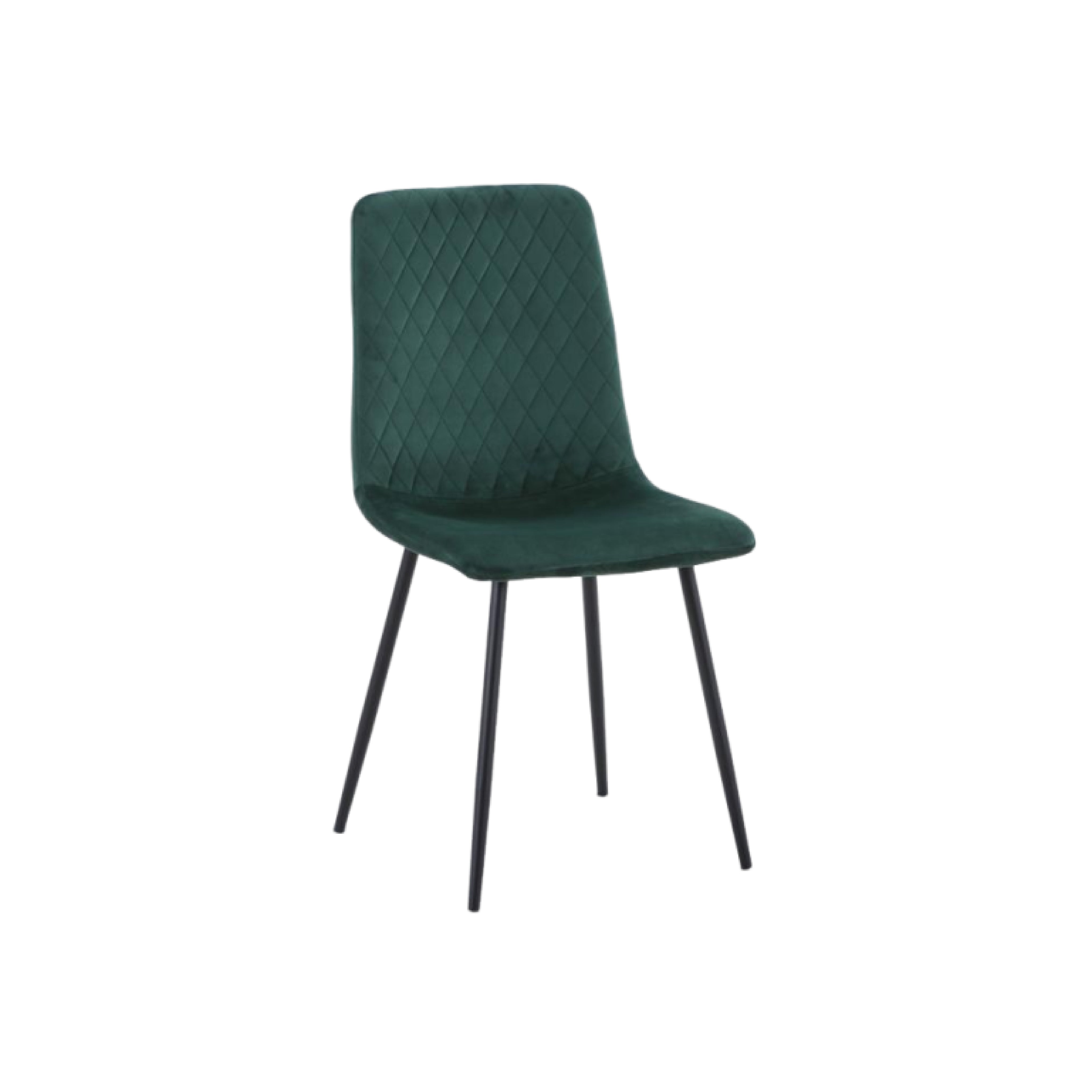 Dining Chair Velvet (4 Chairs) LKD125DCAWS | FONDHOUSE