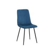 Dining Chair Velvet (4 Chairs) LKD125DCAWS | FONDHOUSE